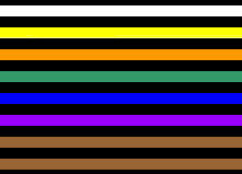 Coloured Belts
